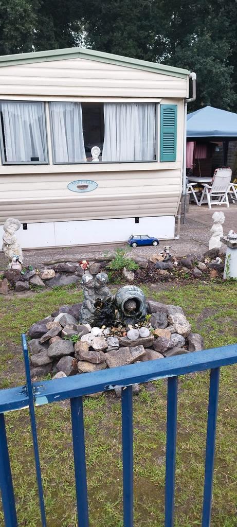 Stacaravan in een camping, Caravans en Kamperen, Stacaravans, tot en met 2, Ophalen of Verzenden