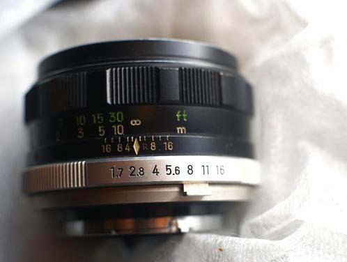 Minolta Rokkor-PF MC 55 mm 1,7, Audio, Tv en Foto, Fotocamera's Analoog, Gebruikt, Spiegelreflex, Minolta, Ophalen of Verzenden