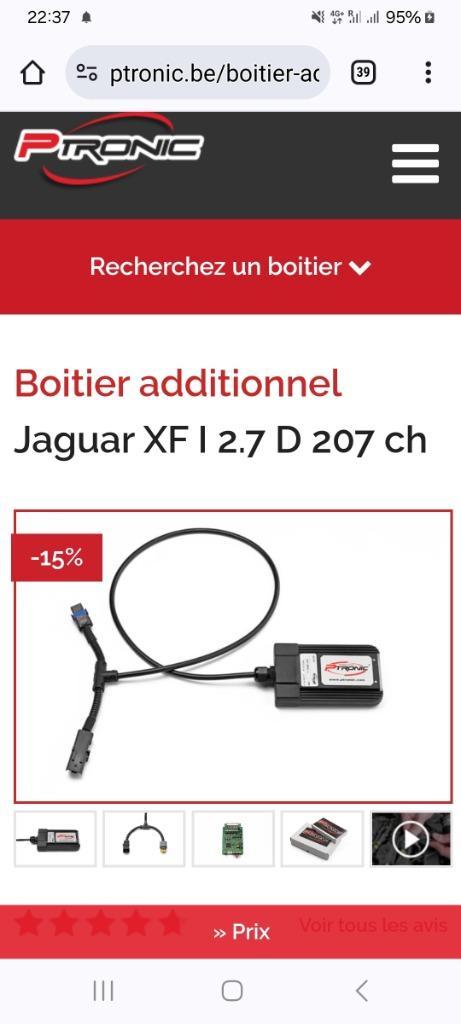 Boitier additionel pour jaguar XF 2.7CC, Autos : Pièces & Accessoires, Moteurs & Accessoires, Jaguar, Utilisé, Enlèvement