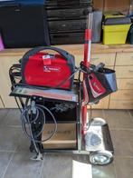 Laspost +automatische laskap+karretje, Doe-het-zelf en Bouw, Gereedschap | Lasapparaten, Ophalen, Zo goed als nieuw, 150 tot 250 ampère