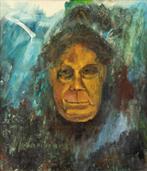 Jef Lambraux?: Portret Felix Timmermans 1975 (O/D, 71x 81cm), Antiek en Kunst, Ophalen of Verzenden