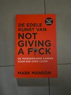 Mark Manson - De edele kunst van not giving a fuck, Enlèvement ou Envoi, Mark Manson
