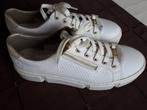 Witte Rieker sneakers dames maat 40, Ophalen, Wit, Zo goed als nieuw, Sneakers