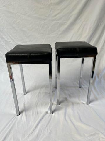 Vintage chroom krukjes set beschikbaar voor biedingen