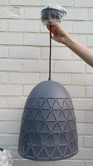 GAMMA hanglamp Evy grijs 30 cm 
 beschikbaar voor biedingen