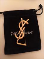Ysl Yves Saint Laurent broche, Handtassen en Accessoires, Broches, Overige materialen, 4 tot 7 cm, Verzenden, Zo goed als nieuw
