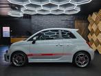 Abarth 500 Nardo grey - Leder - Uconnect, Auto's, Abarth, Voorwielaandrijving, Gebruikt, Euro 6, Leder