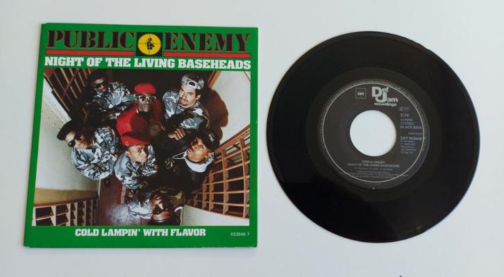 Public Enemy: 'Night of the Living Baseheads' (single), CD & DVD, Vinyles | Hip-hop & Rap, Comme neuf, 1985 à 2000, Autres formats