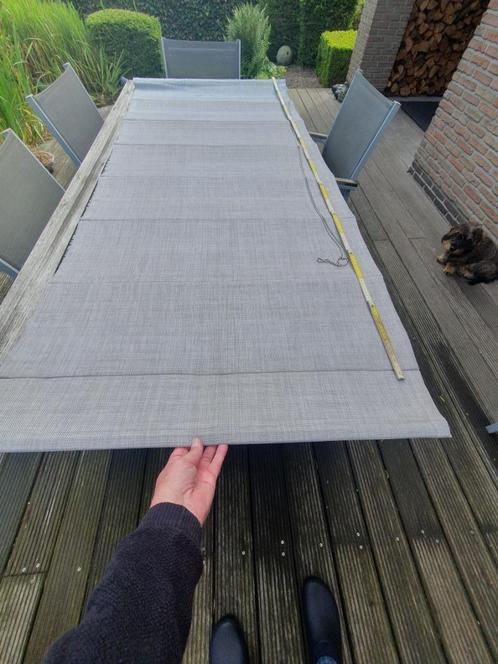 Zes verduisterende plooigordijnen, Huis en Inrichting, Stoffering | Gordijnen en Lamellen, Gebruikt, 200 cm of meer, 50 tot 100 cm
