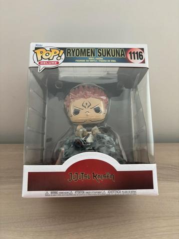 Funko POP! Deluxe: Jujutsu Kaisen S1 - Sukuna #1116 disponible aux enchères