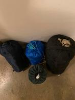 Set van 3 slaapzakken + 1 opblaasbaar matje, Ophalen of Verzenden, Gebruikt