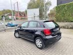 Volkswagen Polo 1.4i Benzine Airco Gps * 1 JAAR GARANTIE * !, Voorwielaandrijving, Stof, Zwart, Bedrijf