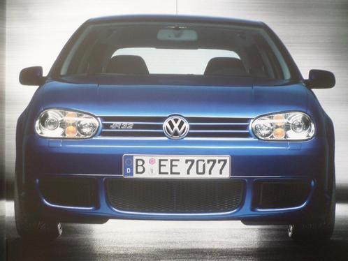Volkswagen VW Golf R32 2002 Brochure, Boeken, Auto's | Folders en Tijdschriften, Volkswagen, Verzenden