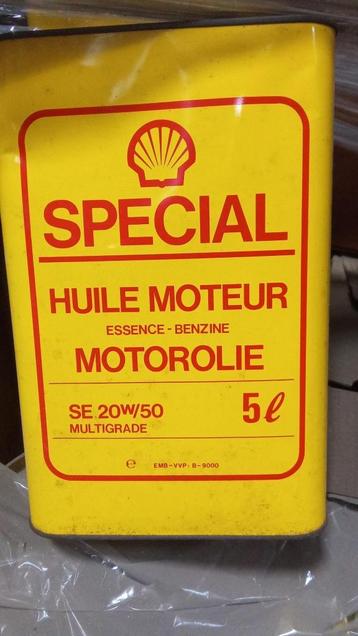oude olie van shell, Enlèvement, Comme neuf, Autre, Autres marques