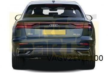 Audi Q8 achterlichtbalk midden (op achterklep) Origineel! 4M beschikbaar voor biedingen