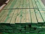 Cls balken gedrenkt groen, Bricolage & Construction, Bois & Planches, Poutre, Enlèvement, Pin, 250 à 300 cm