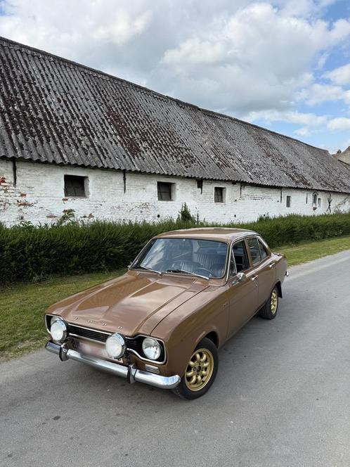 Ford Escort MK1 1971 De luxe, Auto's, Ford, Particulier, Escort, Mistlampen, Bruin, Ophalen