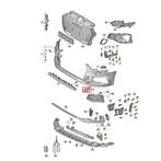 CACHE LAVE PHARE DROIT AUDI RS3 8V (16-19) - ORIGINE AUDI, Autos : Divers, Tuning & Styling, Enlèvement