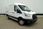 FORD TRANSIT |  L2H1 | FACELIFT | AUTOMAAT | TREKHAAK | BTW, Auto's, Stof, 4 cilinders, Wit, Diesel