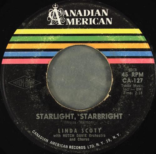 Linda Scott ‎– Starlight, Starbright " Popcorn '7 ", CD & DVD, Vinyles | Pop, Comme neuf, 1960 à 1980, Autres formats, Enlèvement ou Envoi