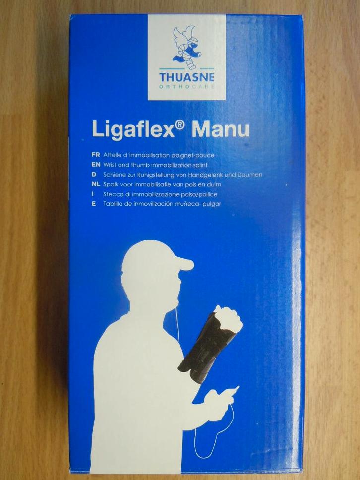 Attelle / Orthèse poignet-pouce LIGAFLEX MANU - main droite, Divers, Orthèses, Comme neuf, Enlèvement