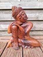 Zen Buddha/handgemaakt/Azië/32 cm, Ophalen of Verzenden, Nieuw
