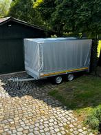 Aanhangwagen met huif 750kg, Auto diversen, Aanhangers en Bagagewagens, Ophalen, Gebruikt