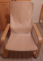 Ikea zetel (pello-fauteuil-holmby-naturel) zonder kussen, Minder dan 150 cm, Minder dan 75 cm, Rechte bank, Eenpersoons