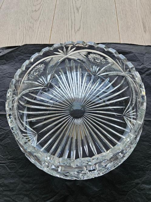 Vintage kom Val St Lambert, Antiek en Kunst, Antiek | Glaswerk en Kristal, Ophalen