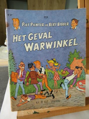 Piet Pienter en Bert Bibber nr 27 uit 1971 stempel De Vlijt