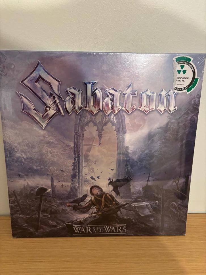 LP - Sabaton - the war to end all wars, Cd's en Dvd's, Vinyl | Hardrock en Metal, Nieuw in verpakking, Ophalen of Verzenden