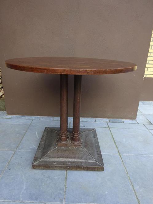 Art deco ronde tafel 1925/'30, Antiek en Kunst, Antiek | Meubels | Tafels, Ophalen