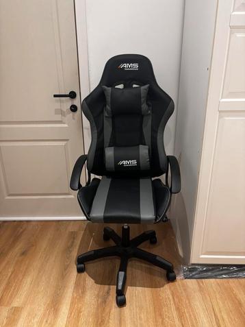 Chaise gaming AMS – ergonomique, bon état – 45€ beschikbaar voor biedingen