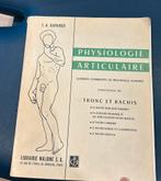 Livre anatomie physiologie articulaire Kapandji