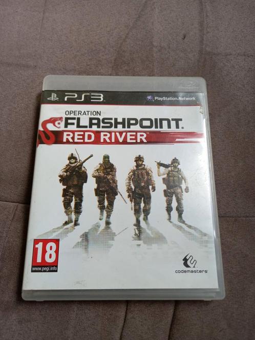 PS3 Operation Flashpoint Red River, Consoles de jeu & Jeux vidéo, Jeux | Sony PlayStation 3, Utilisé, Shooter, 1 joueur, À partir de 18 ans