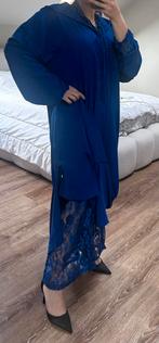 Koningsblauwe djellaba, Kleding | Dames, Ophalen, Zo goed als nieuw, Maat 42/44 (L)