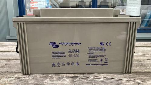 Victron 12V 130AH AGM Accu/batterij Camper Bus Bedrijfswagen, Caravans en Kamperen, Mobilhome-accessoires, Zo goed als nieuw, Ophalen of Verzenden