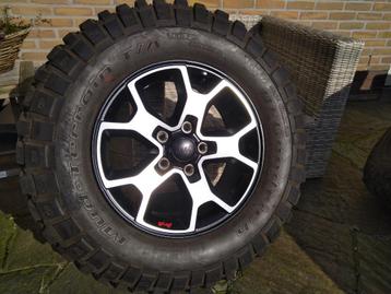 Jantes Jeep avec Bf Goodrich Mudterrain 17 pouces, Neuf, 255 mm, 17 pouces, Enlèvement
