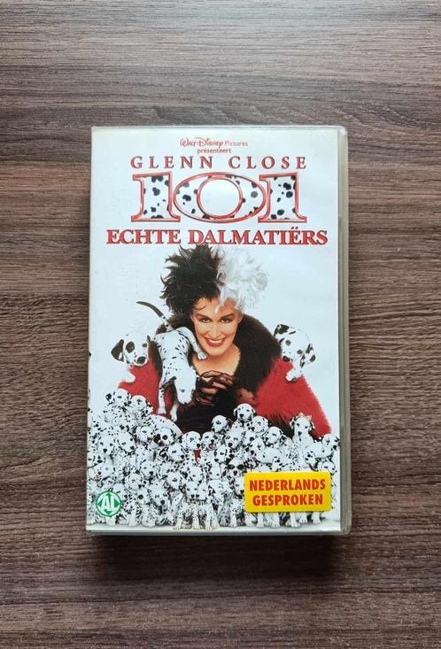 VHS - 101 Echte Dalmatiërs - Nederlands - Walt Disney - €3, CD & DVD, VHS | Enfants & Jeunesse, Utilisé, Programmes et films pour enfants