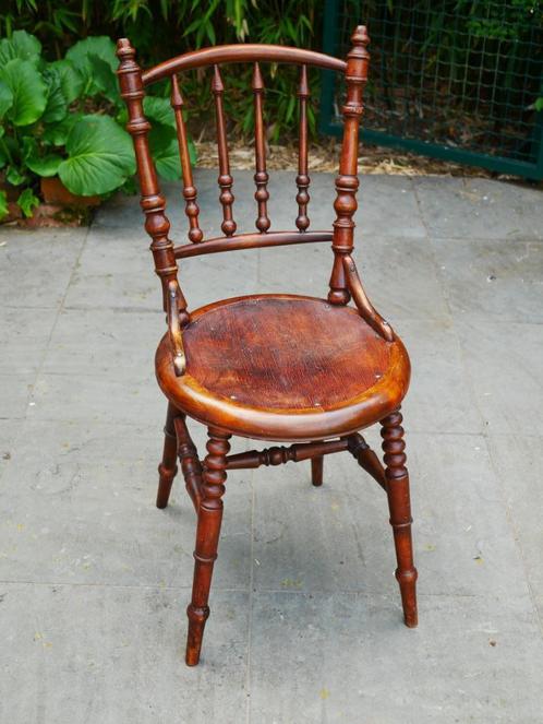 chaise fischel/thonet vintage, Maison & Meubles, Chaises, Utilisé, Une, Bois, Brun, Enlèvement