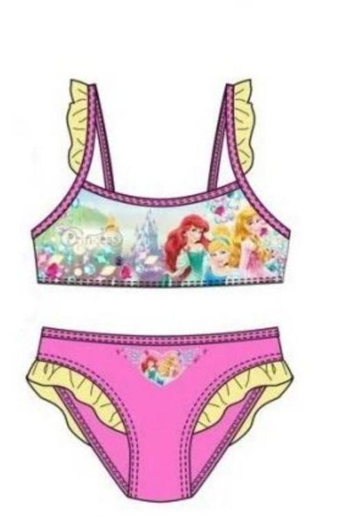 Disney Princess Bikini - Gele Rushes - Maat 98, Kinderen en Baby's, Kinderkleding | Kinder-zwemkleding, Nieuw, Bikiniset, Maat 98