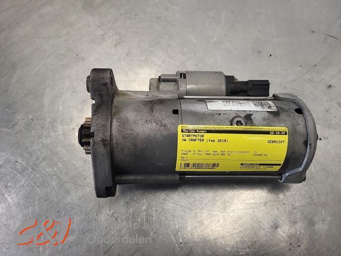 Startmotor van een Volkswagen Crafter, Auto-onderdelen, Motor en Toebehoren, Volkswagen, Gebruikt, 3 maanden garantie, Ophalen of Verzenden
