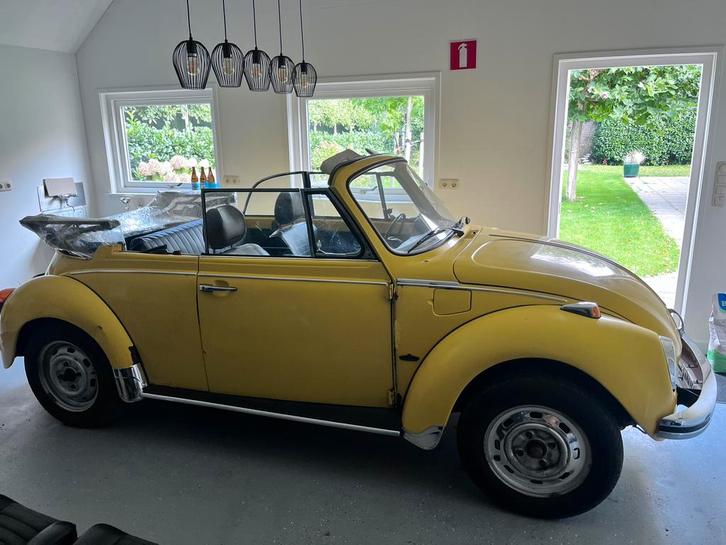 Volkswagen Kever cabriolet, Auto's, Oldtimers, Bedrijf, Volkswagen, Benzine, Cabriolet, 2 deurs, Handgeschakeld, Overige kleuren