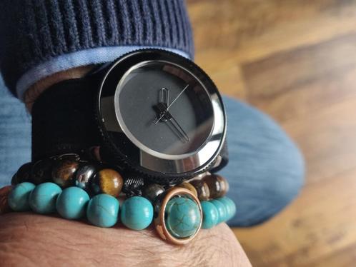 SEIKO Mod Watch - Ultra Black Phantom, Handtassen en Accessoires, Horloges | Heren, Nieuw, Polshorloge, Seiko, Kunststof, Kunststof