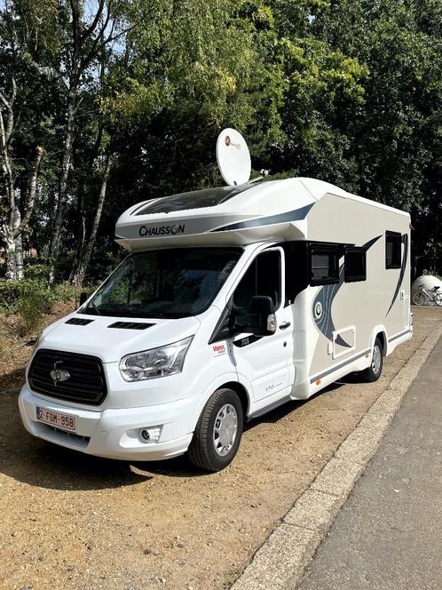 Chausson Titanium 708  Bj 2019 met 40000 Km, Caravans en Kamperen, Mobilhomes, Particulier, tot en met 5, Half-integraal, Chausson