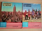 La géographie de l'Amérique - albums du timbre Tintin 62/63, Boeken, Prentenboeken en Plaatjesalbums, Ophalen of Verzenden