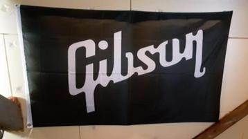 Gibson vlag Black&White.