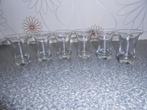 6 shotglazen of borrelglazen., Ophalen of Verzenden, Zo goed als nieuw, Borrel- of Shotglas