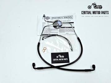Lower Brake hose non-ABS Diamond black Touring 2008-2013 beschikbaar voor biedingen