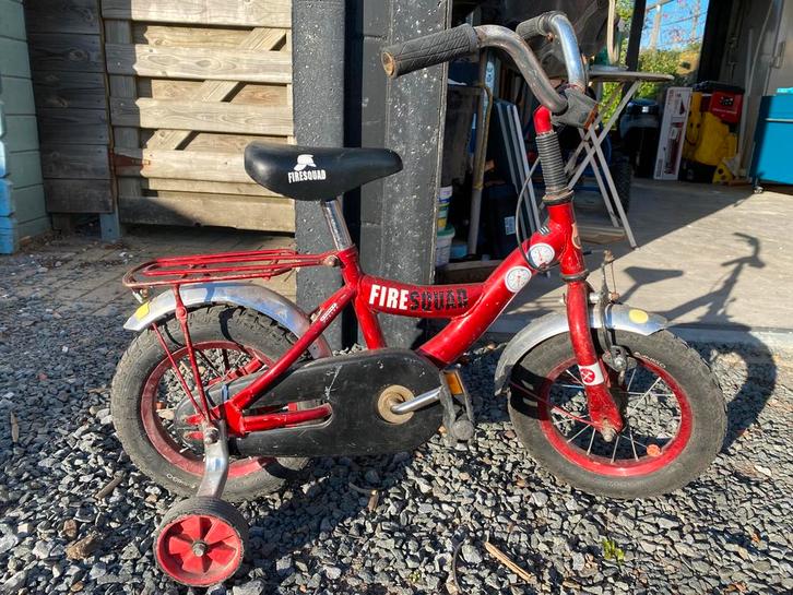 kinderfietsje 12inch, Fietsen en Brommers, Fietsen | Kinderfietsjes, Gebruikt, Minder dan 16 inch, Zijwieltjes, Ophalen